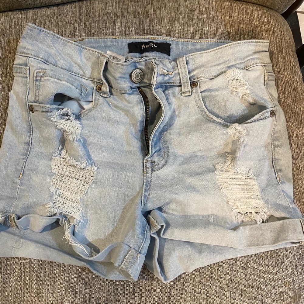 Destroy Denim Shorts